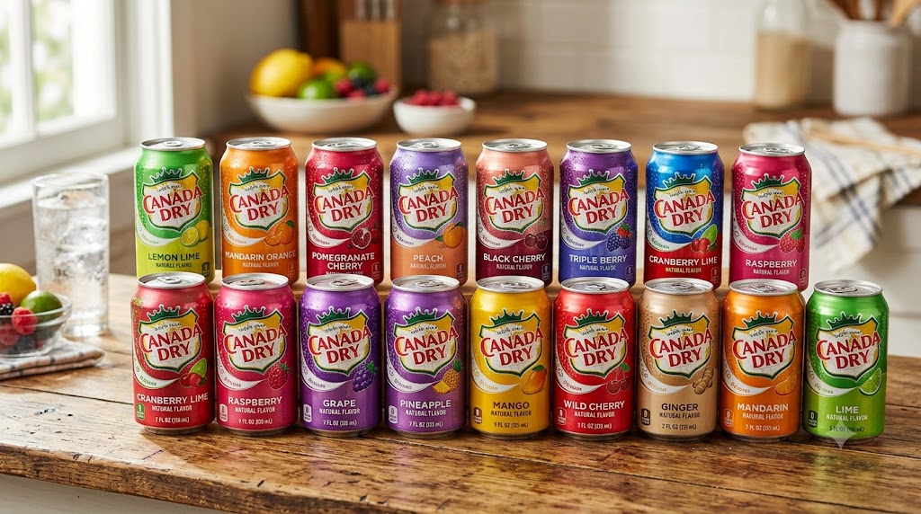Canada Dry Sparkling Water Flavors: Every Variety Reviewed